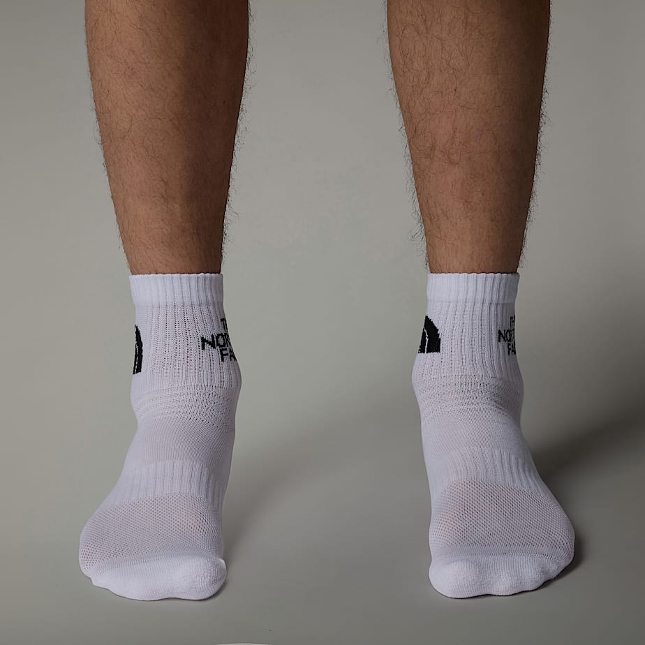 Multi Sport Cushion 14 Socks TNF TNF WhiteMisty SageSteel Blue ALT5
