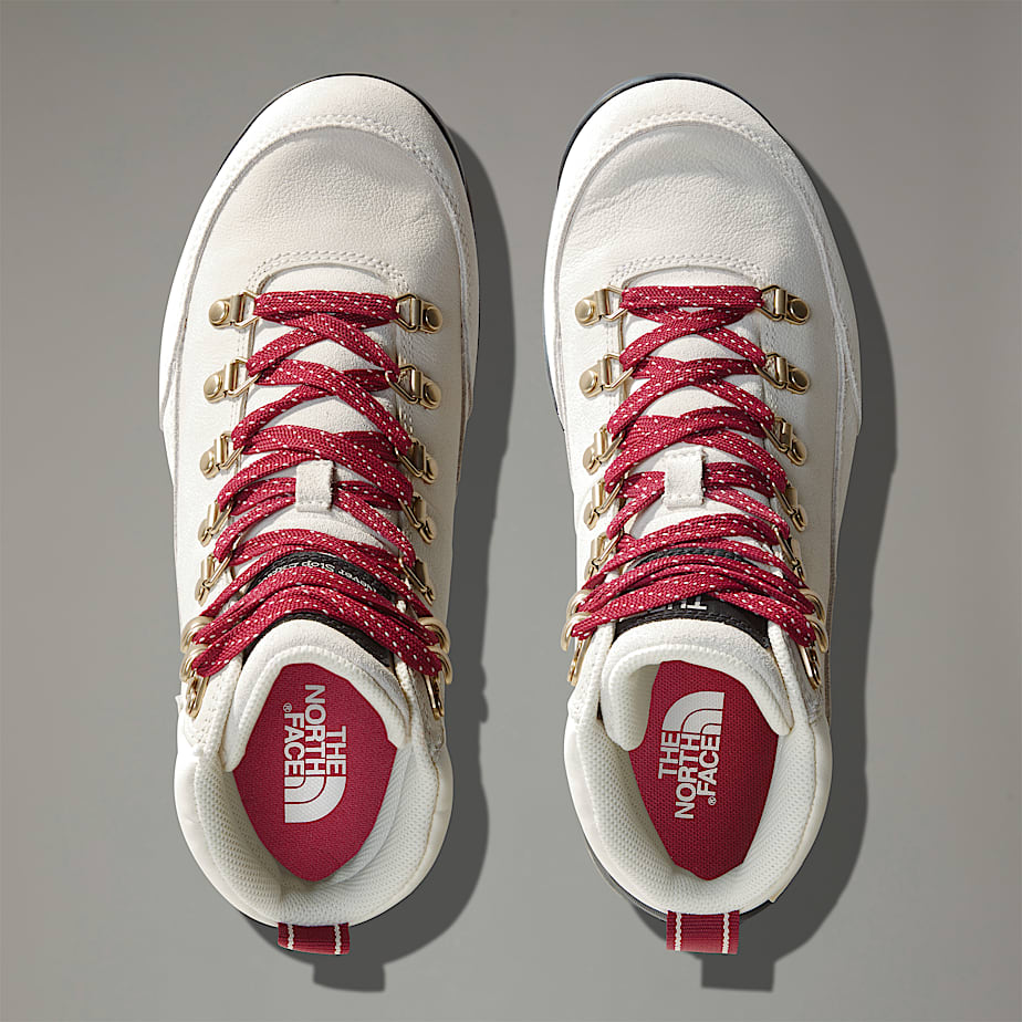 Womens BackToBerkeley IV Leather Lifestyle Boots TNF White DuneTNF Black ALT1