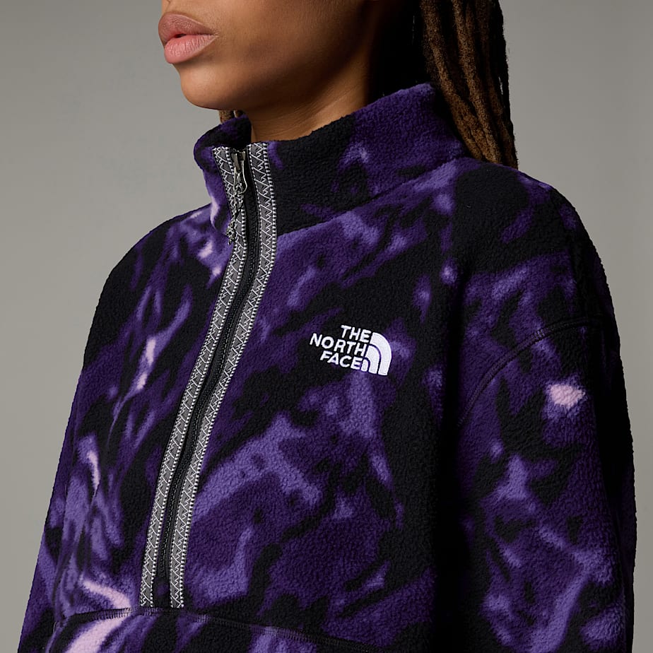 Womens TNF Fleeski 14 Zip Pullover Fleece TNF ALT3