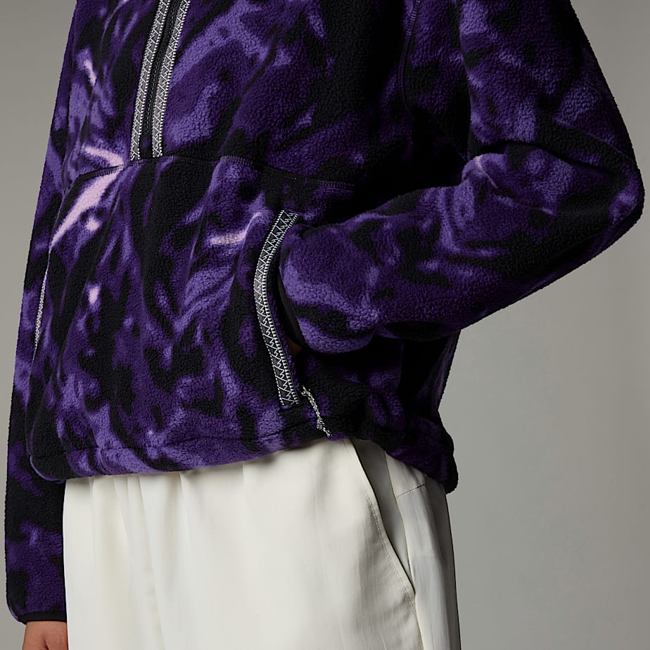 Womens TNF Fleeski 14 Zip Pullover Fleece TNF ALT4