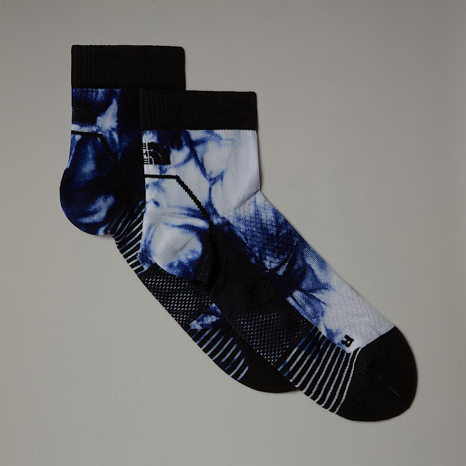 Trail Run Printed 1/4 Socks - 1