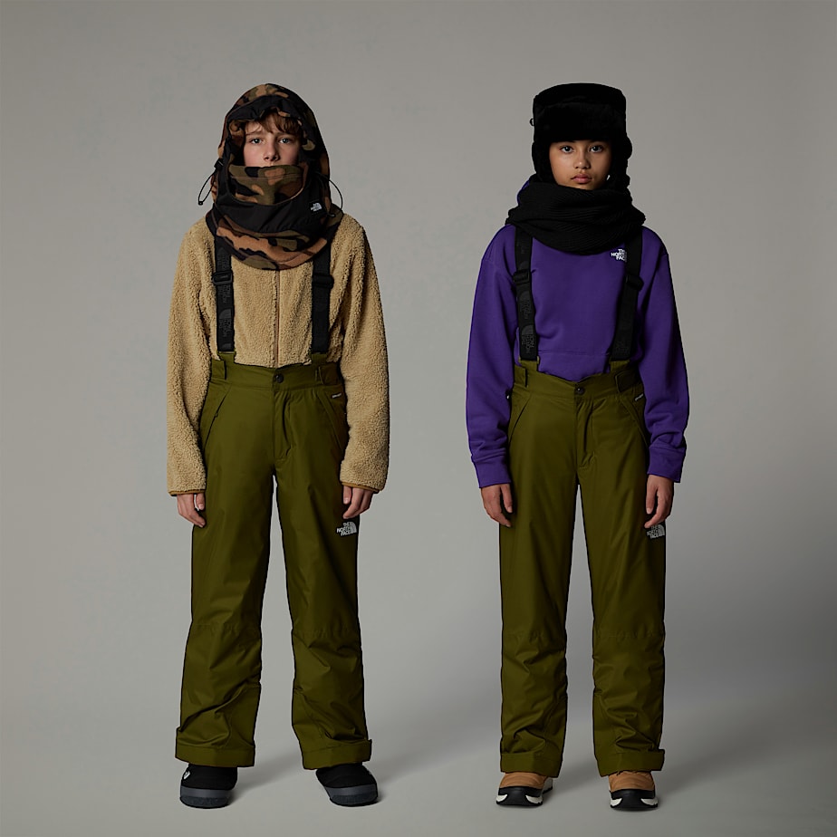 Teens Snowquest Suspender Trousers TNF HERO
