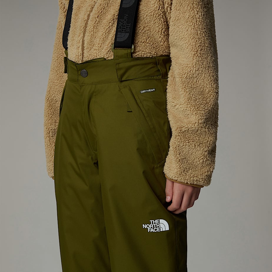 Teens Snowquest Suspender Trousers TNF ALT4