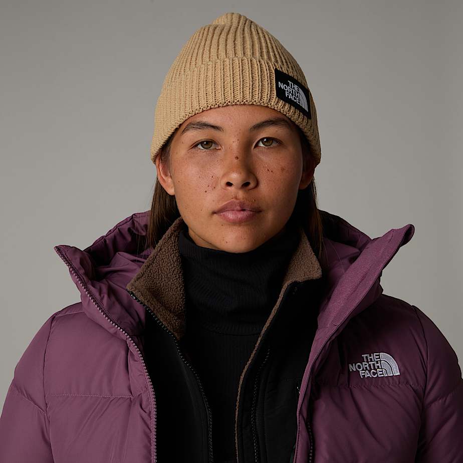 Bonnet  revers et logo carr TNF TNF ALT1