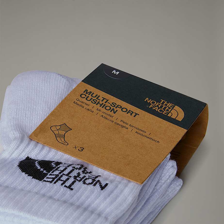 Multi Sport Cushion 14 Socks TNF TNF White ALT3