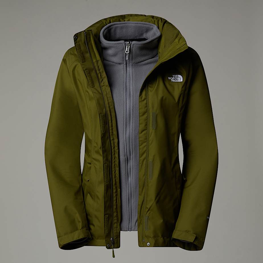 Womens Evolve II Triclimate Jacket TNF ALT20