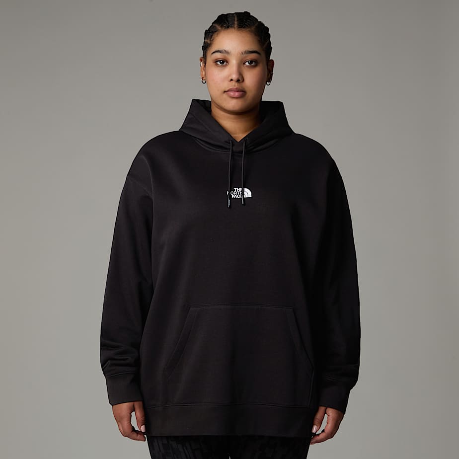 Women’s Plus Size Essential Relaxed Hoodie - 1