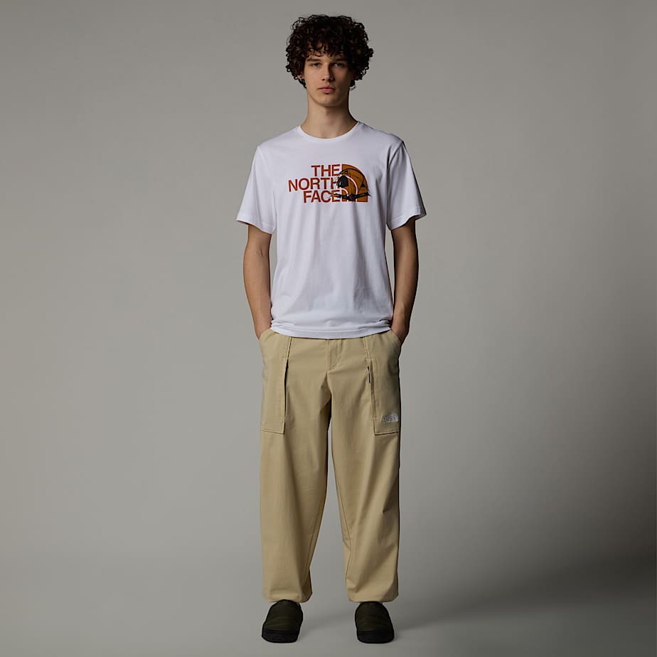 Mens Graphic Half Dome TShirt TNF ALT1