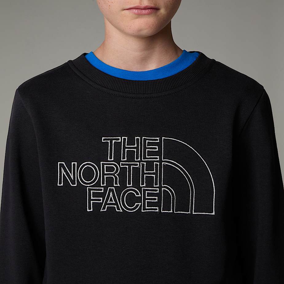 Drew Peak Crew Neck Sweatshirt Junior TNF ALT3