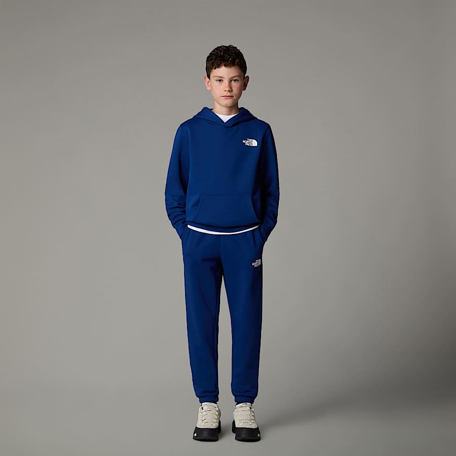Teens Simple Dome Hoodie TNF Estate Blue ALT1