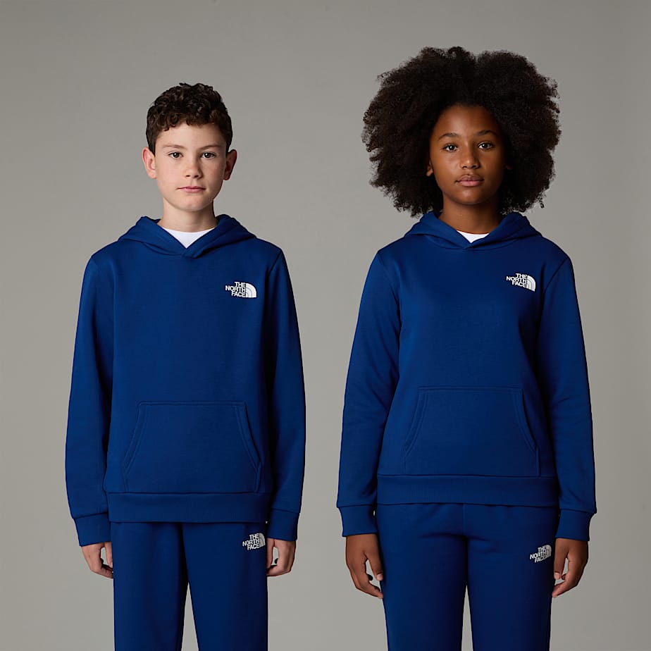 Teens Simple Dome Hoodie TNF Estate Blue HERO