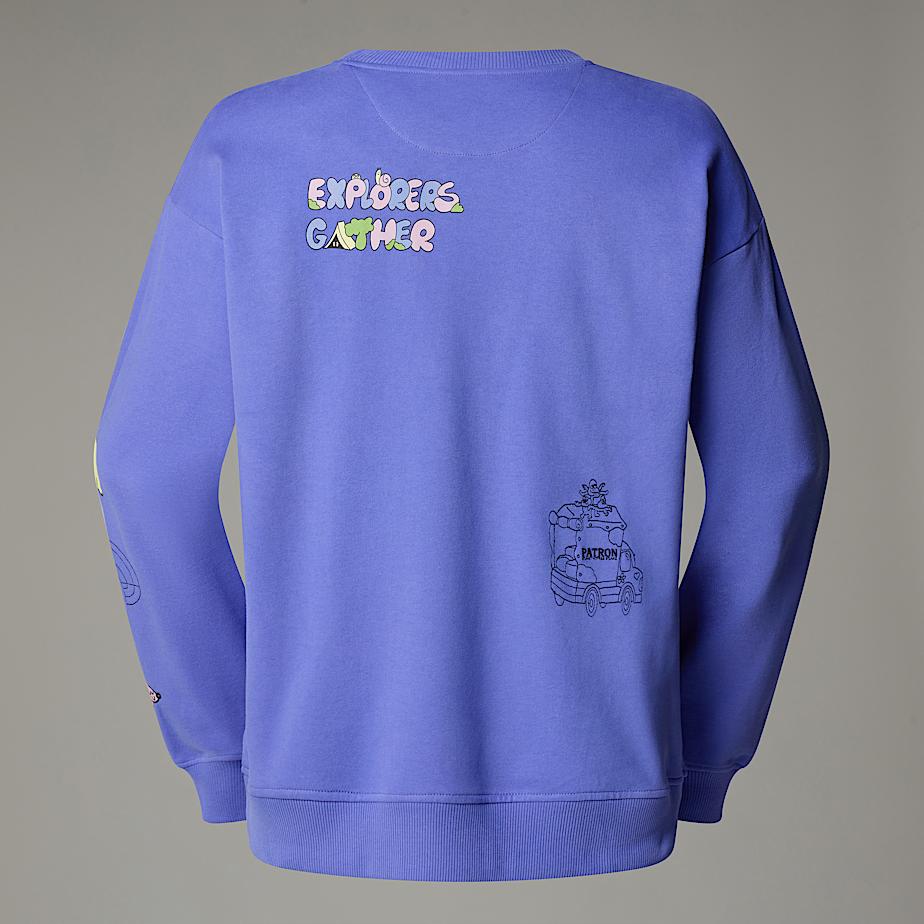 Mountain Cleanup Oversized Sweatshirt Unisex TNF ALT1