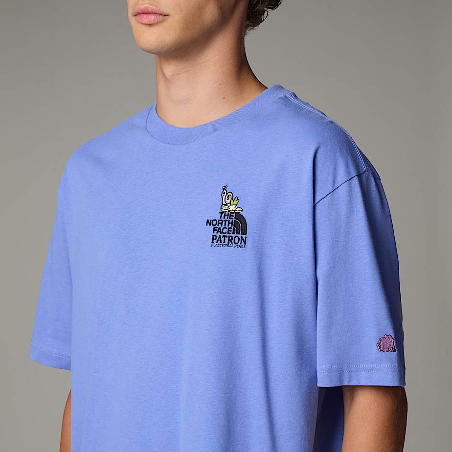 Tshirt unisex o kroju oversize Clean Trails TNF ALT5