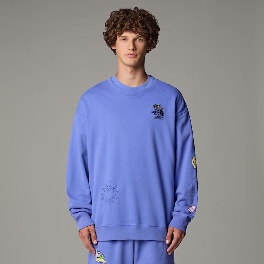 Bluza unisex o kroju oversize Mountain Cleanup