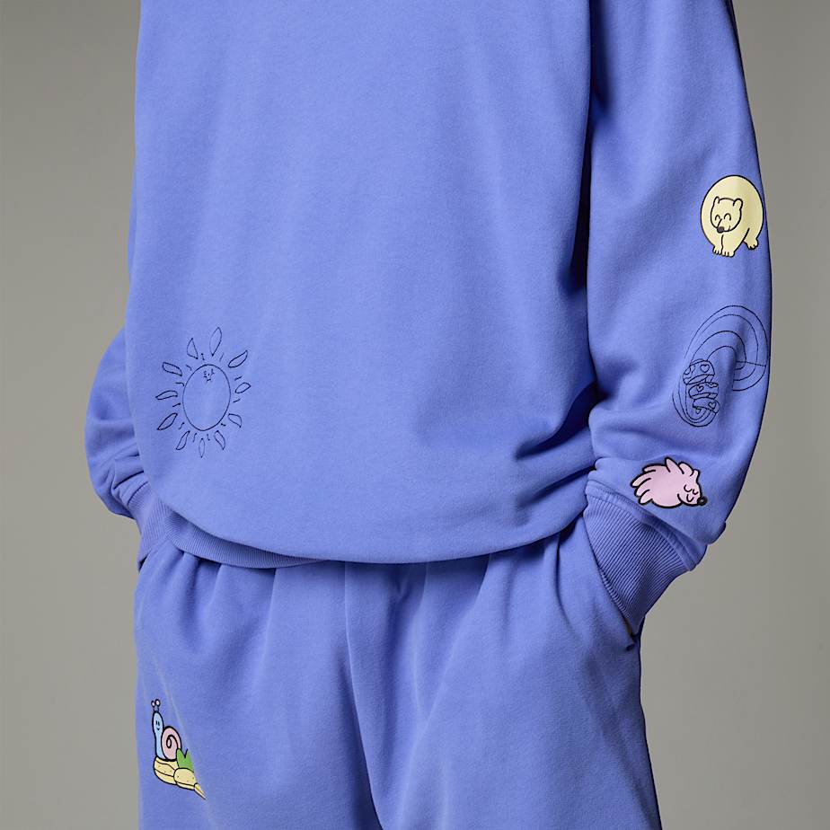 Mountain Cleanup Oversized Sweatshirt Unisex TNF ALT6