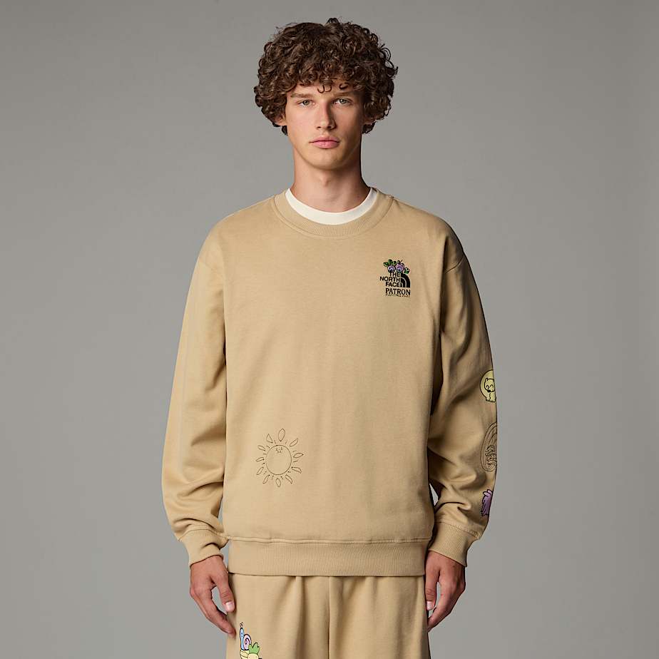 Mountain Cleanup relaxt geschnittenes Sweatshirt in Oversize Unisex TNF ALT2