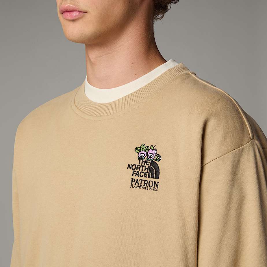 Mountain Cleanup relaxt geschnittenes Sweatshirt in Oversize Unisex TNF ALT5