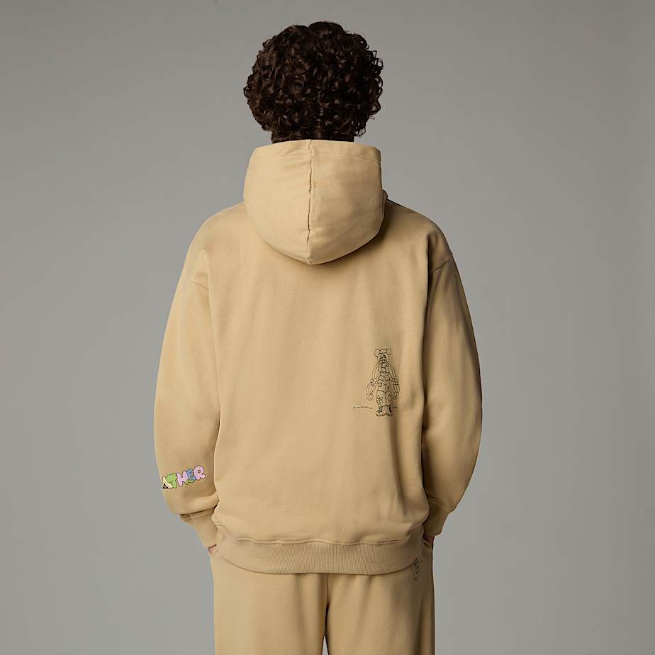 Mountain Cleanup Kapuzenpulli in Oversize  Unisex TNF ALT4