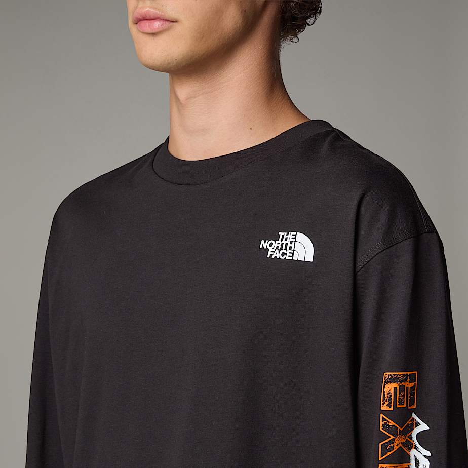 NSE Unisex LangarmTShirt in Oversize TNF ALT5