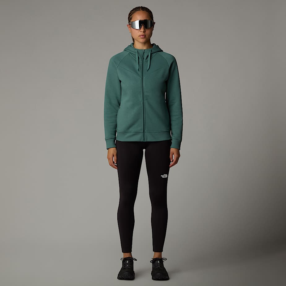 Zuum Fleece Kapuzenpulli mit durchgehendem RV fr Damen TNF ALT3