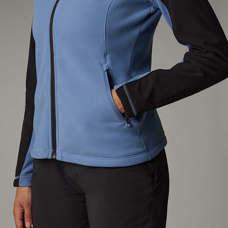 Emilia Delta Fleecejacke mit durchgehendem RV fr Damen  TNF ALT8