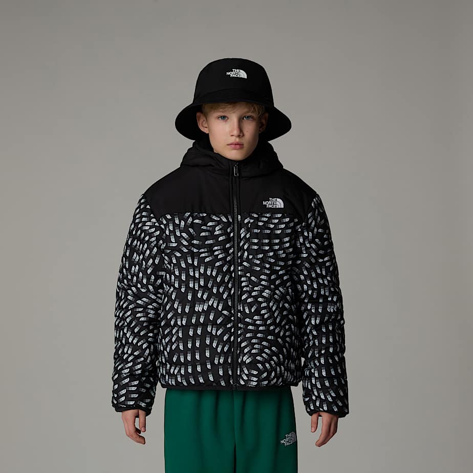 Boys Reversible Shasta FullZip Hooded Jacket TNF ALT3