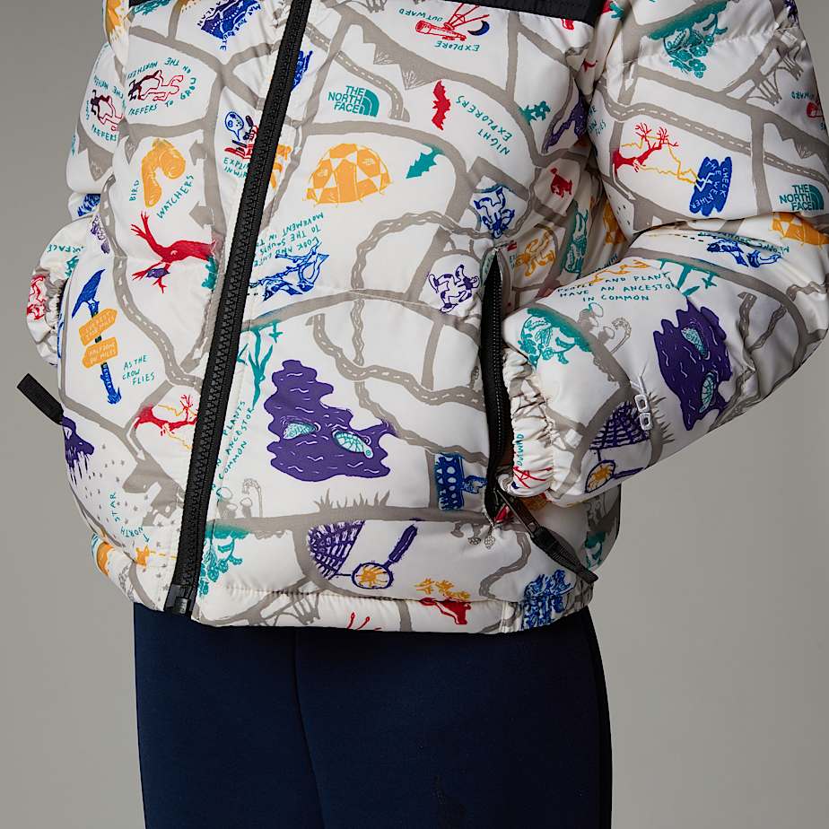 1996 Retro Nuptse Jacke fr Kinder TNF ALT7