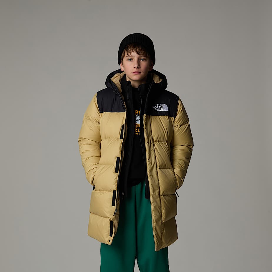 Parka larga Nuptse para jvenes TNF ALT5