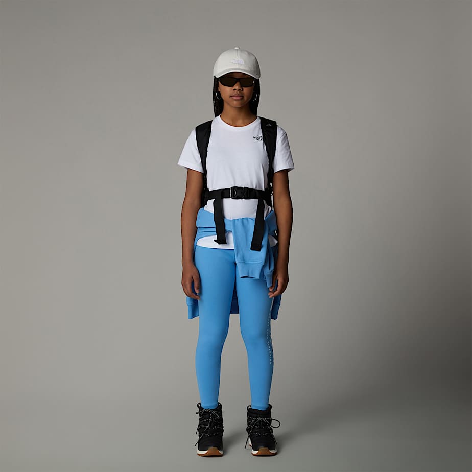 Girls Vertical Graphic Relaxed TShirt TNF ALT7