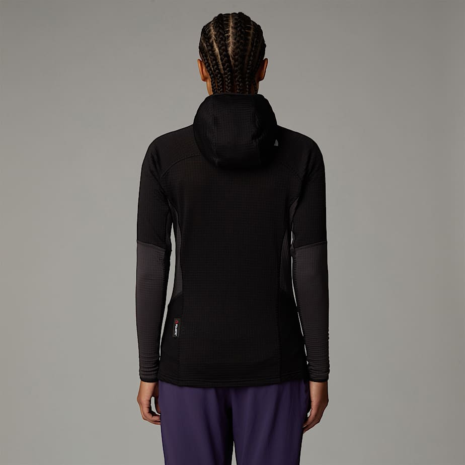 Womens Stormgap Power Grid Hooded Jacket TNF ALT4