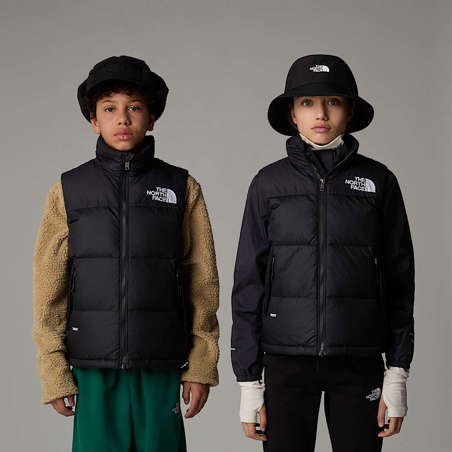 1996 Retro Nuptse Weste fr Jugendliche TNF HERO