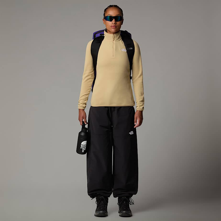 Womens 100 Glacier 14 Zip Fleece TNF ALT3