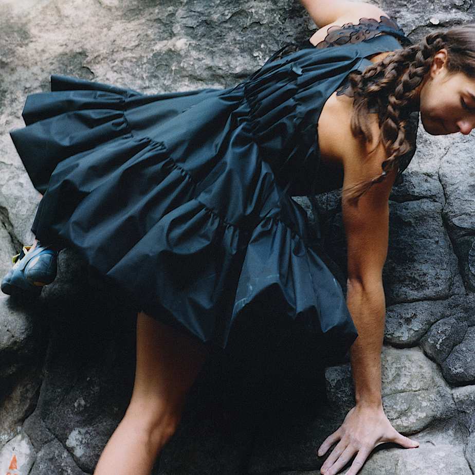 TNF X Cecilie Bahnsen Shara Mountain Dress TNF ALT1