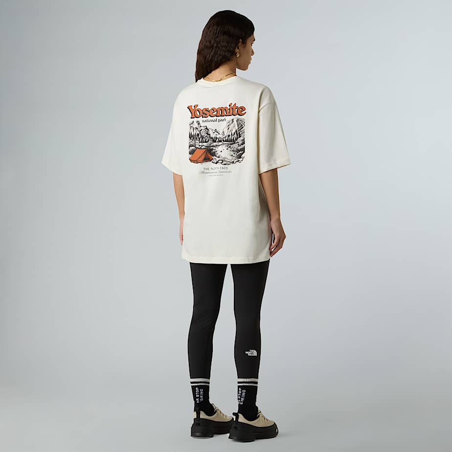 Vintage Postcard Relaxed TShirt Unisex TNF ALT9