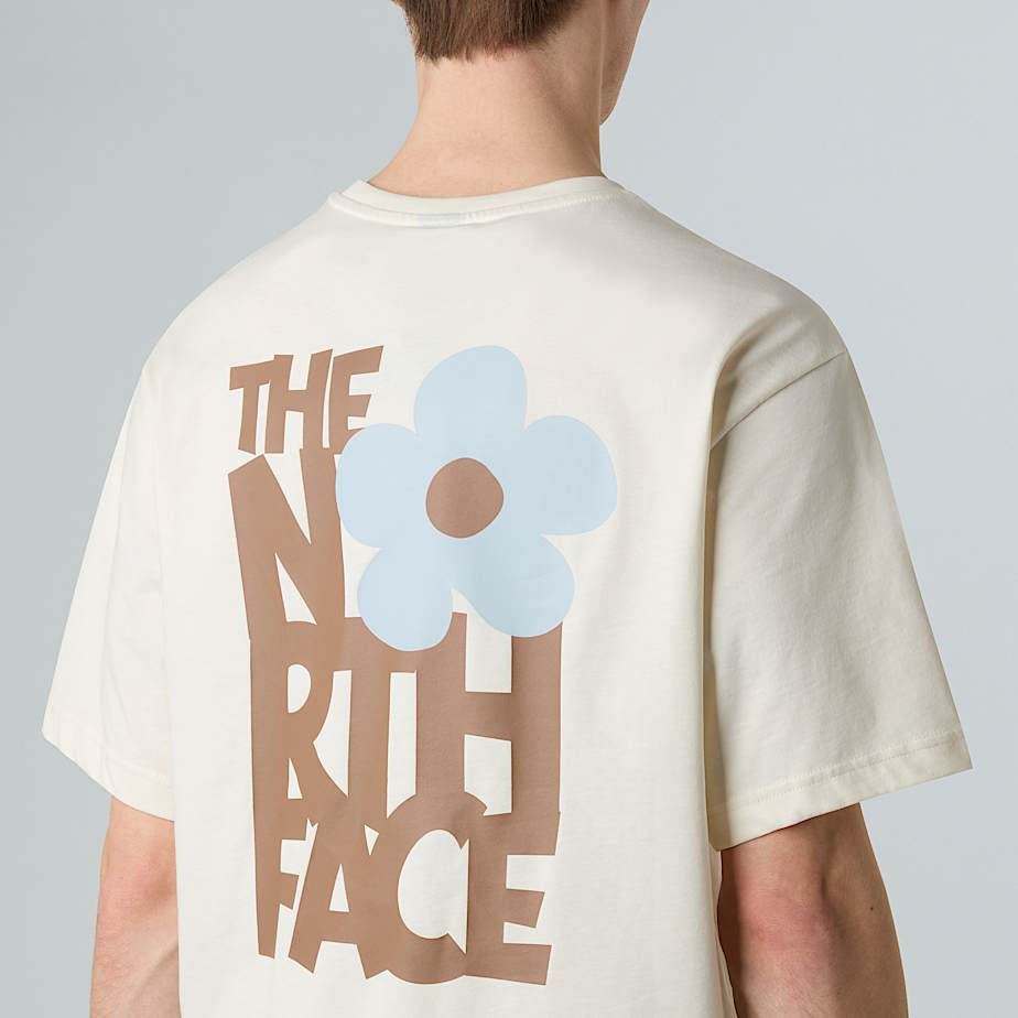 Flower Graphic Relaxed TShirt Unisex TNF ALT6