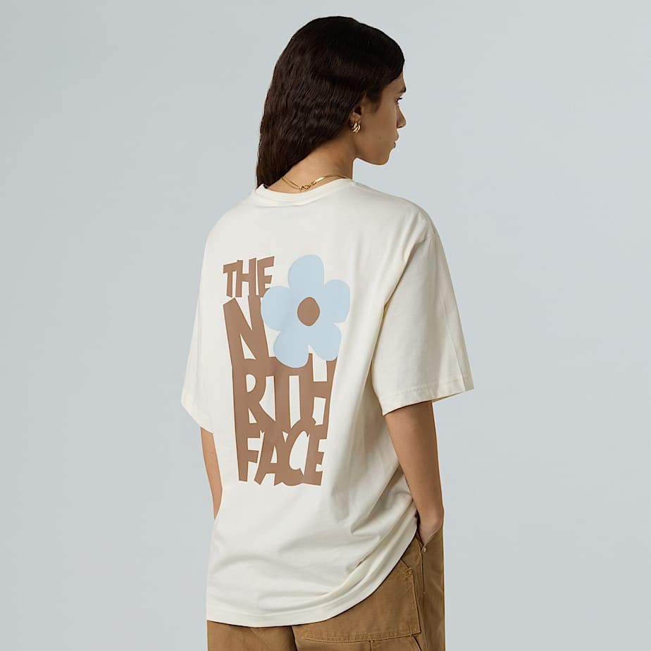 Flower Graphic Relaxed TShirt Unisex TNF ALT7