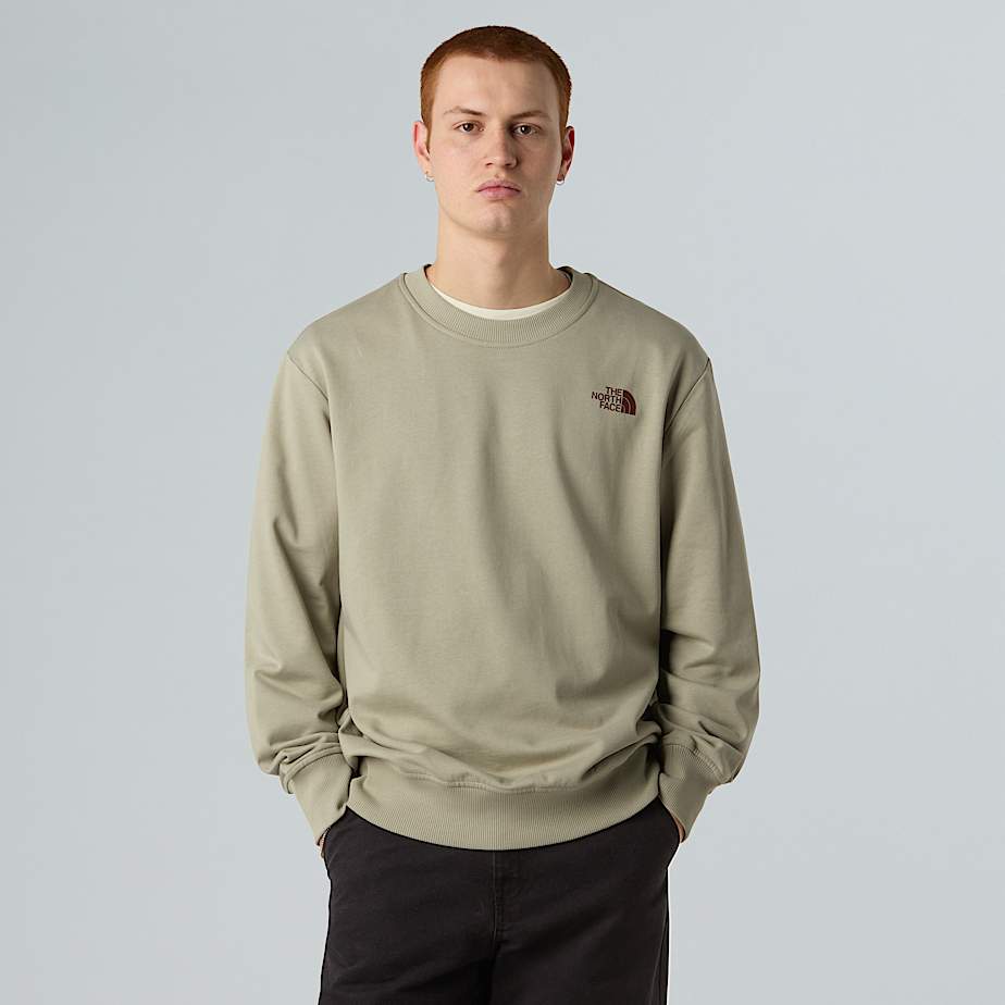 Vintage Postcard Relaxed Sweatshirt Unisex TNF ALT3