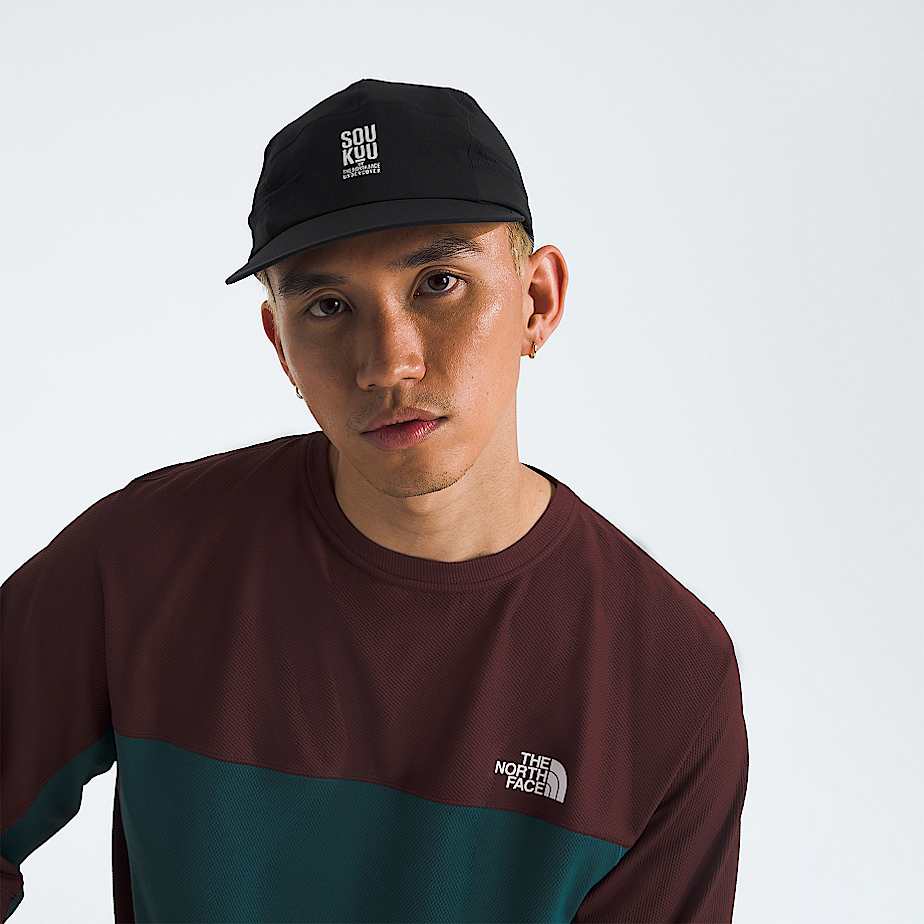 The North Face X Undercover Soukuu Trail Run Sunshield Hat TNF ALT1