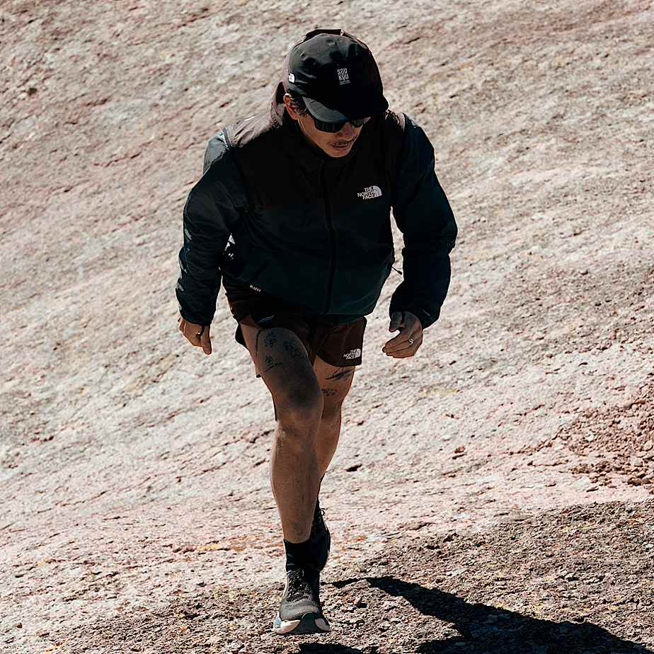 The North Face X Undercover Soukuu Trail Run Sunshield Hat TNF ALT4