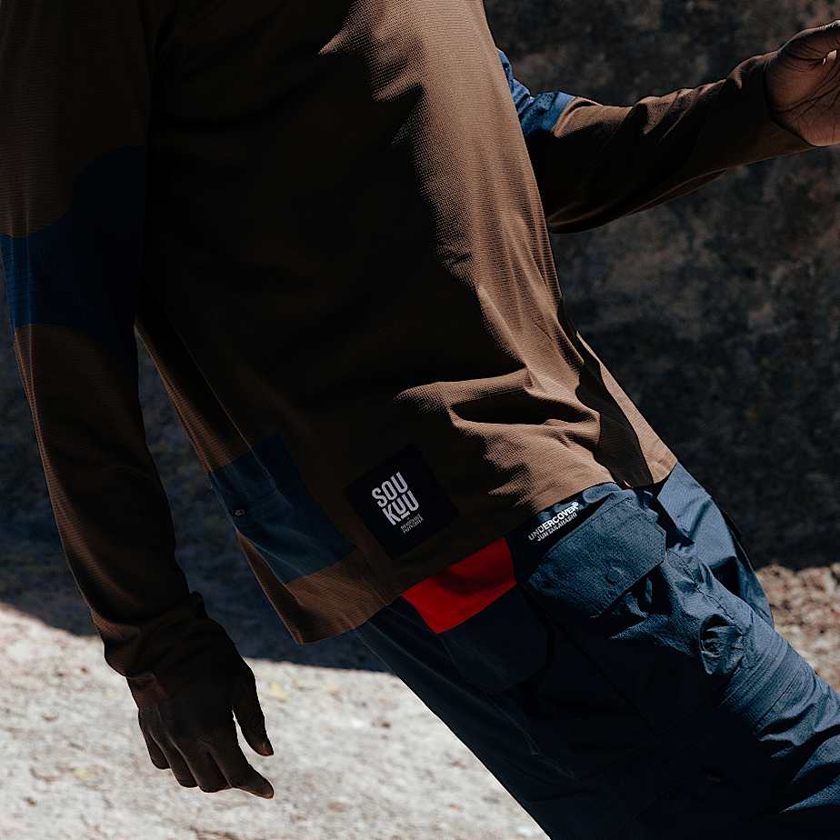 The North Face X Undercover Soukuu Hike Perforated LongSleeve Top TNF ALT2