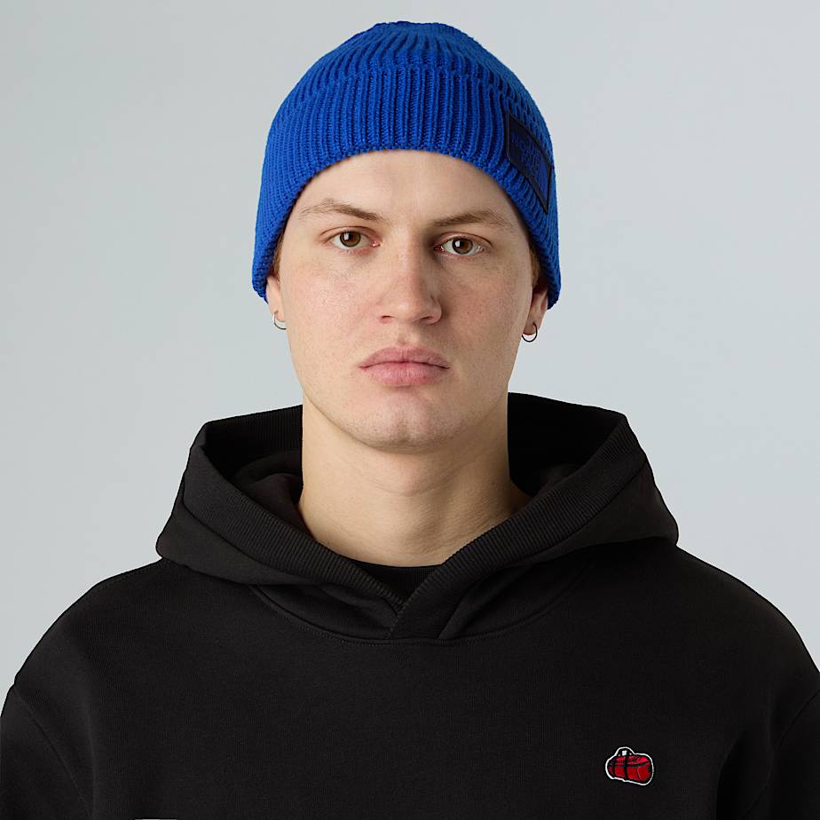 TNF Logo Box Cuffed Beanie - 2