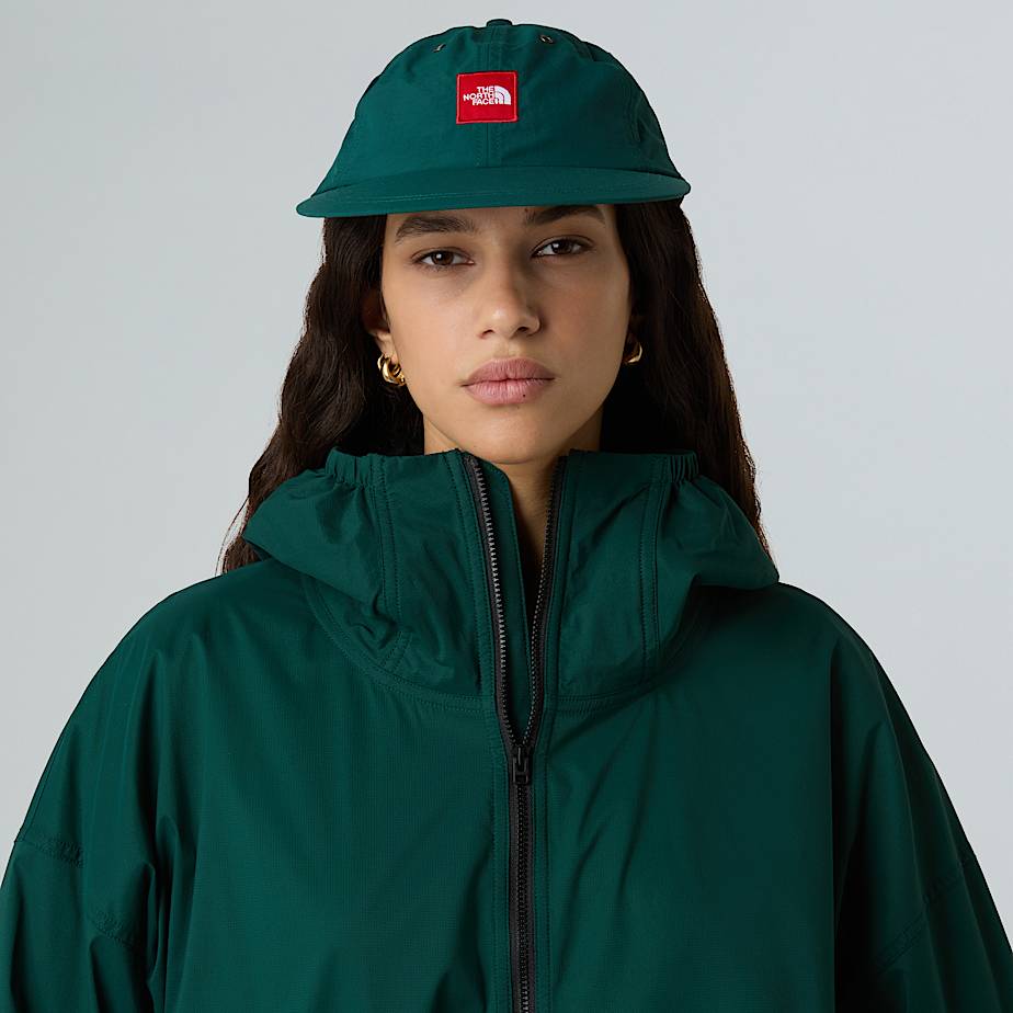 Chapu de nylon Red Box TNF Hunter Green ALT4