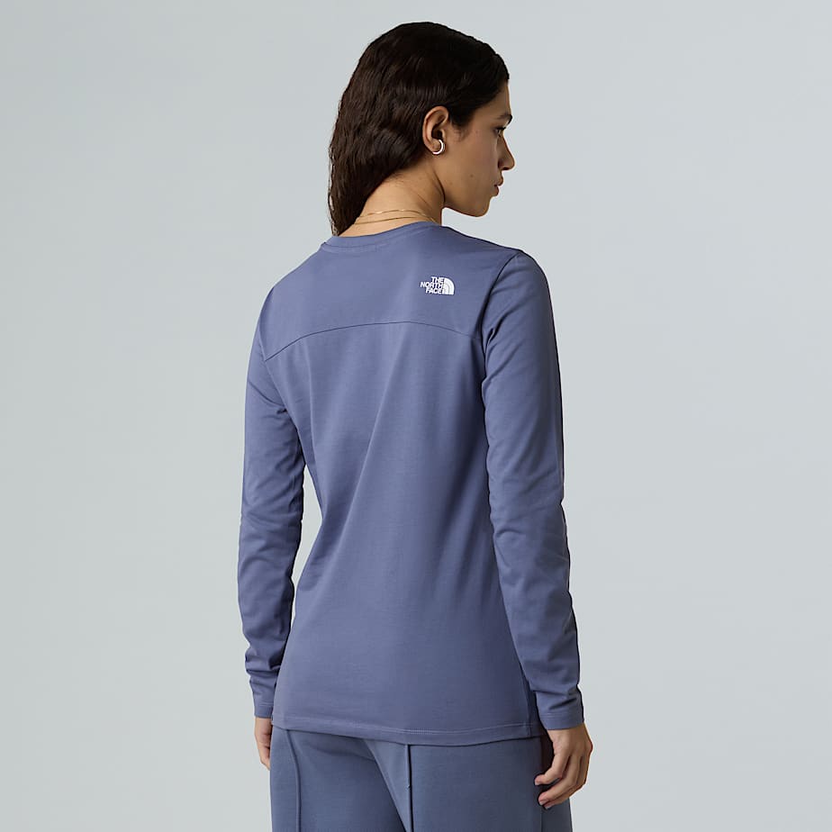 Womens LongSleeve Simple Dome TShirt TNF ALT2