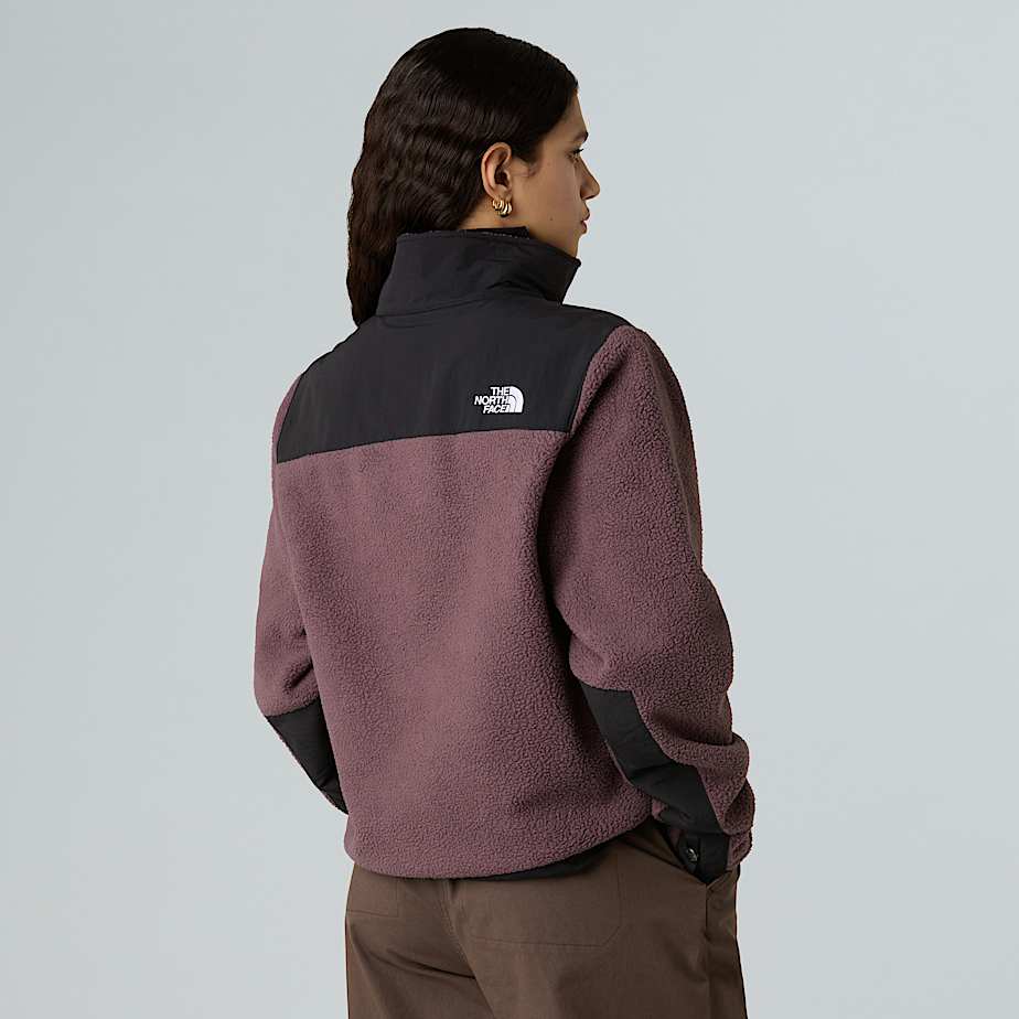 Retro Denali Jacke fr Damen TNF Tawny QuartzTNF Black ALT2