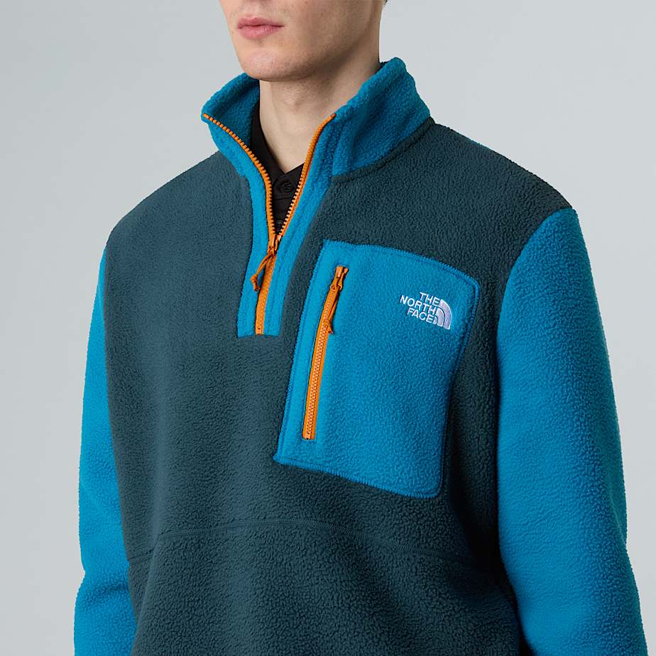 Yumiori Fleecejacke mit 1/4-langem RV für Herren - 4