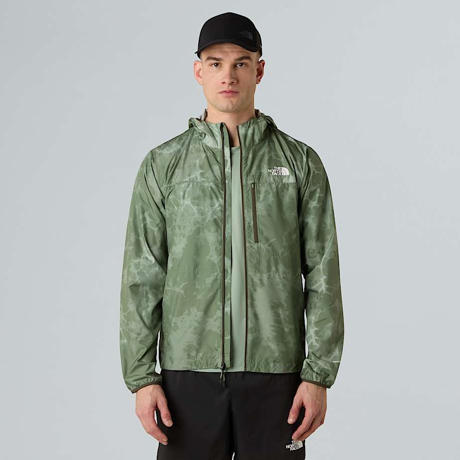 Higher Run Printed Wind Jacket M TNF ALT3