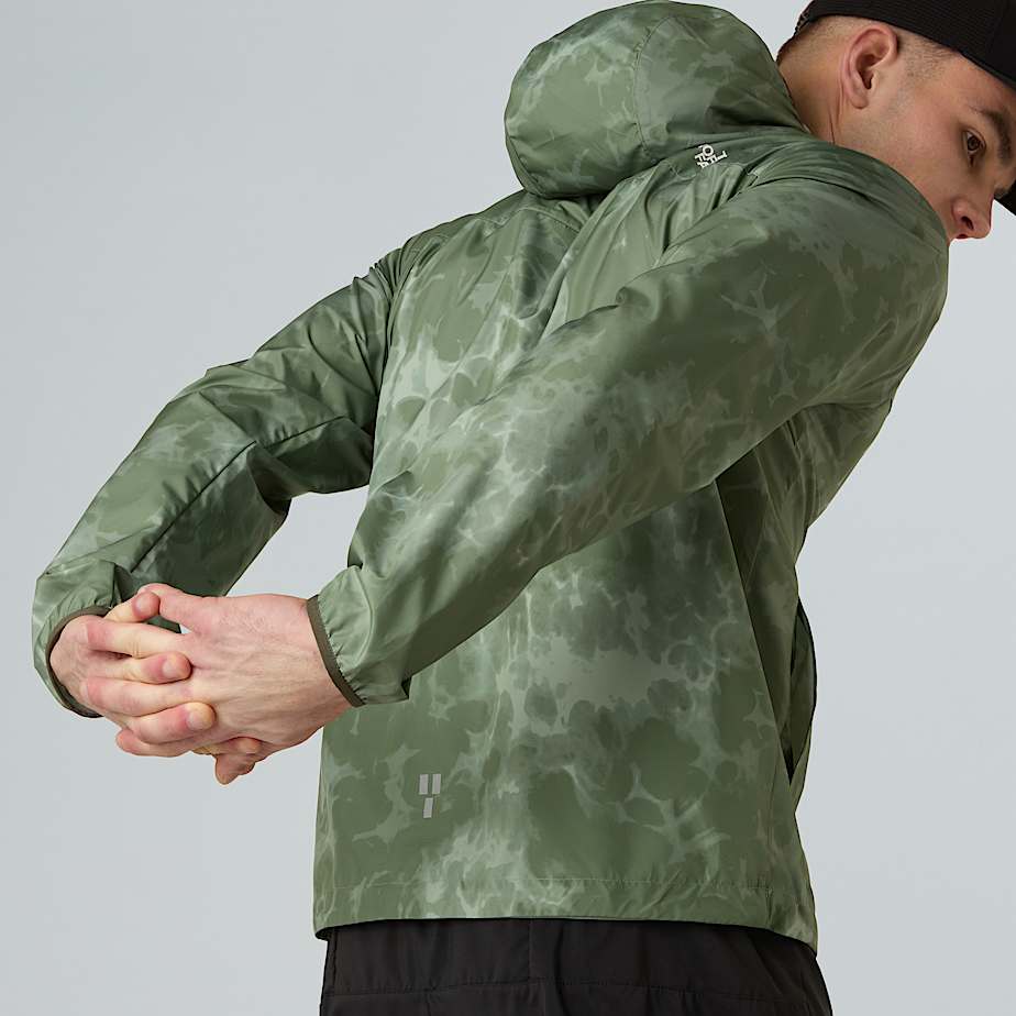 Higher Run Printed Wind Jacket M TNF ALT7