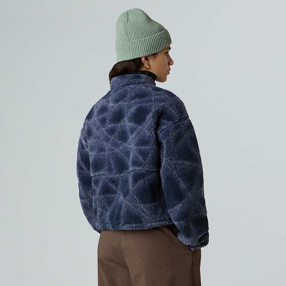 Womens Extreme Pile Printed FullZip Fleece TNF ALT2