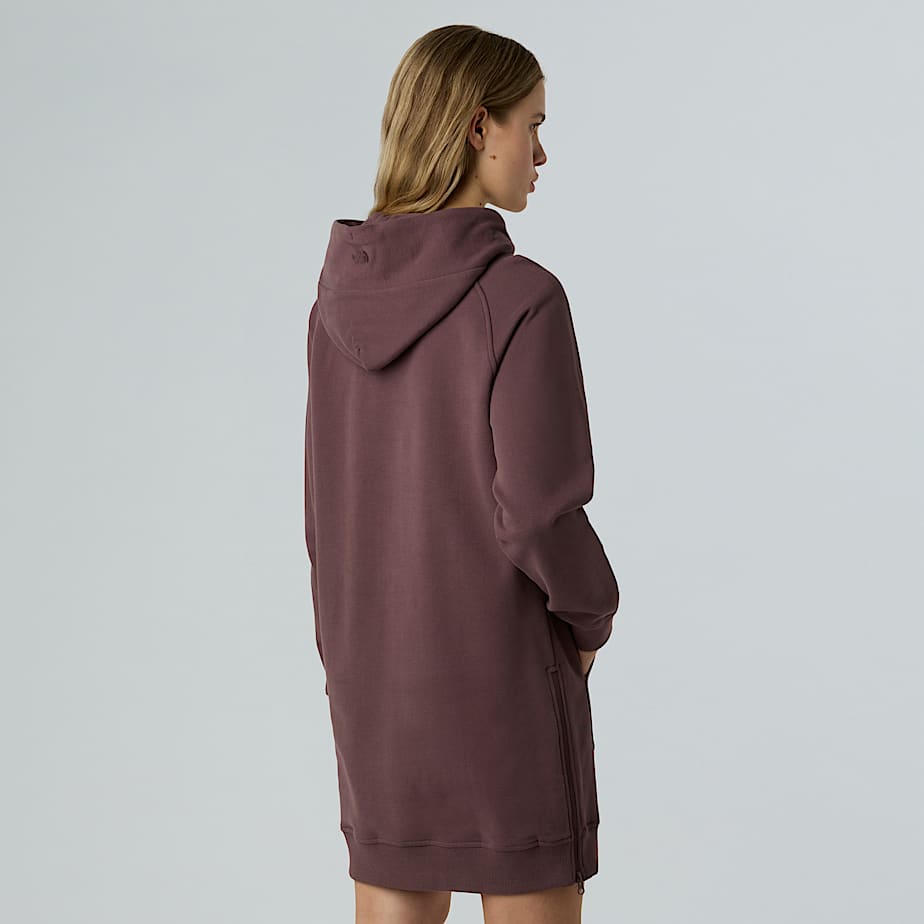 Women's Relaxed Hooded Dress - 3