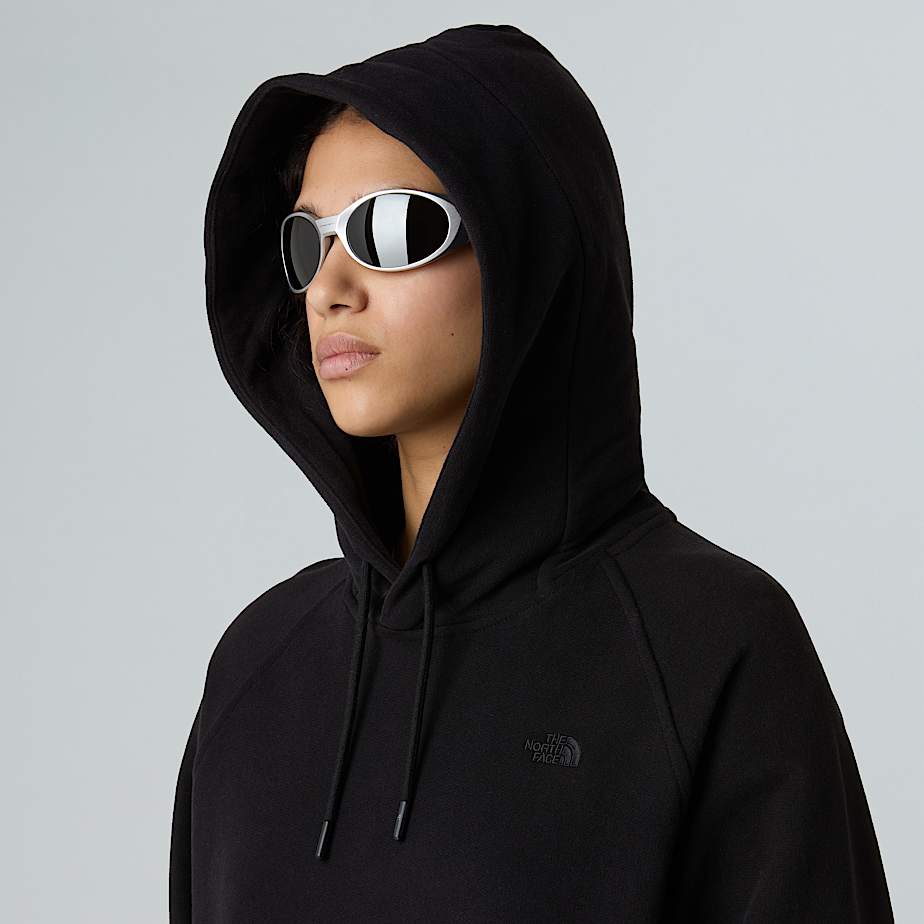 Relaxt geschnittenes KapuzenKleid fr Damen TNF ALT3